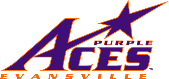 Evansville Purple Aces 2001-2018 Primary Logo DIY iron on transfer (heat transfer)